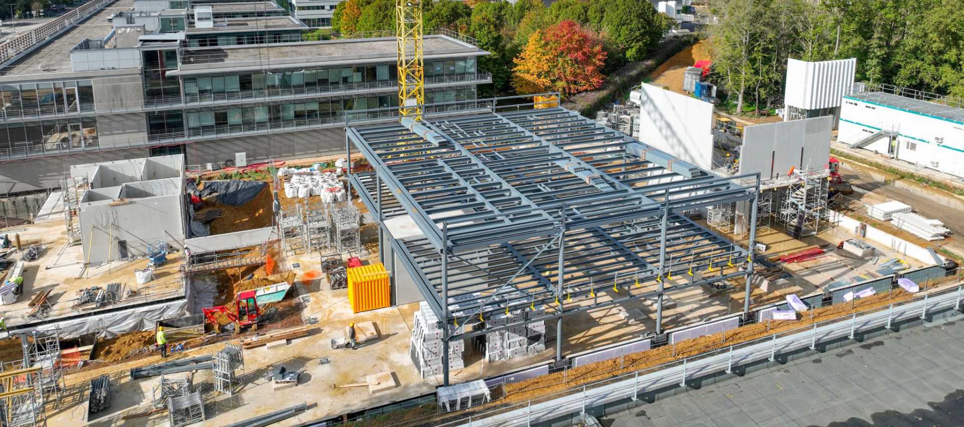 Construction d’un bâtiment tertiaire et laboratoire à Palaiseau