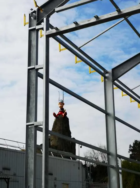 Bâtiment logistique - ASTERIX - Parc Astérix